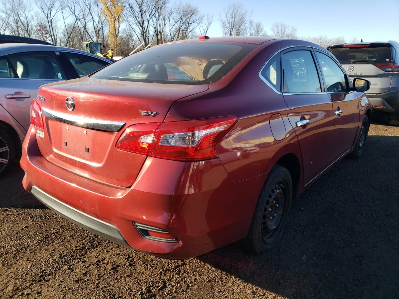 Photo 4 from auction – 2016 NISSAN SENTRA S with VIN 3N1AB7AP8GY236188