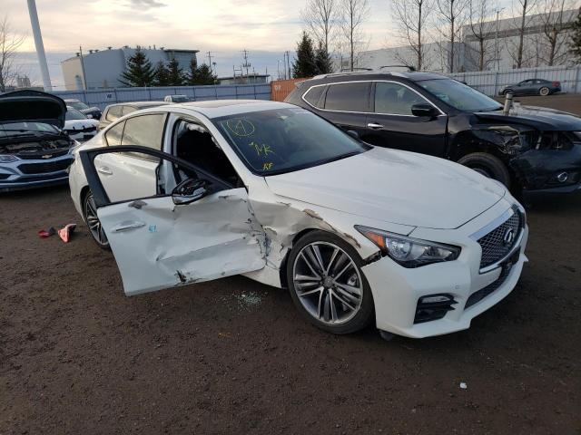 INFINITI Q50 BASE 2015 with VIN JN1BV7ARXFM391176 - Photo from auction