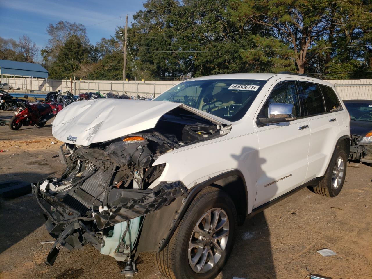 Photo 2 from auction – 2015 JEEP GRAND CHER with VIN 1C4RJEBG1FC654301