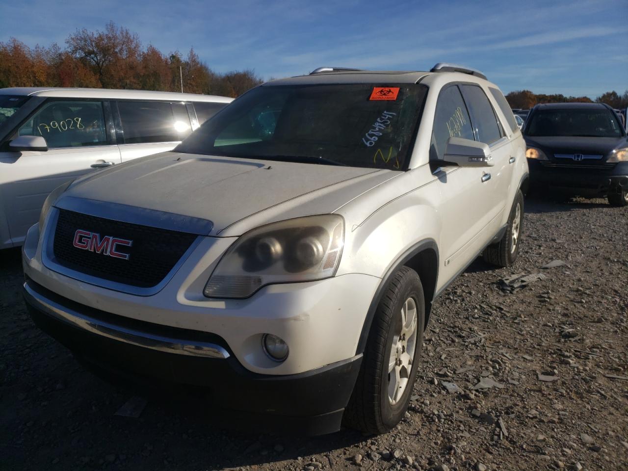 Photo 9 from auction – 2009 GMC ACADIA SLT with VIN 1GKER23D49J138450