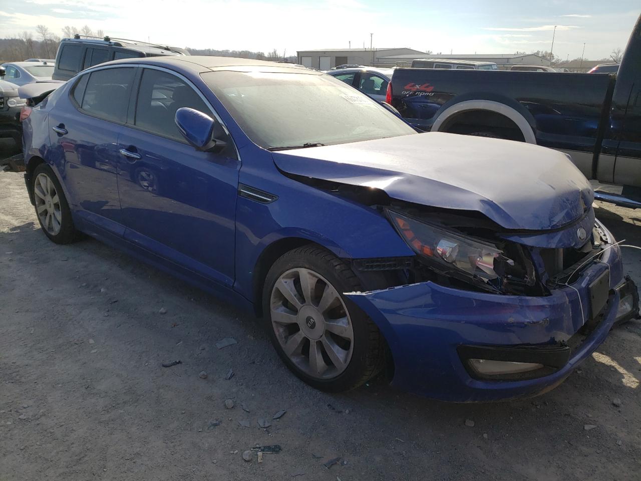 KIA OPTIMA SX 2013 with VIN 5XXGR4A60DG216756 - Photo from auction