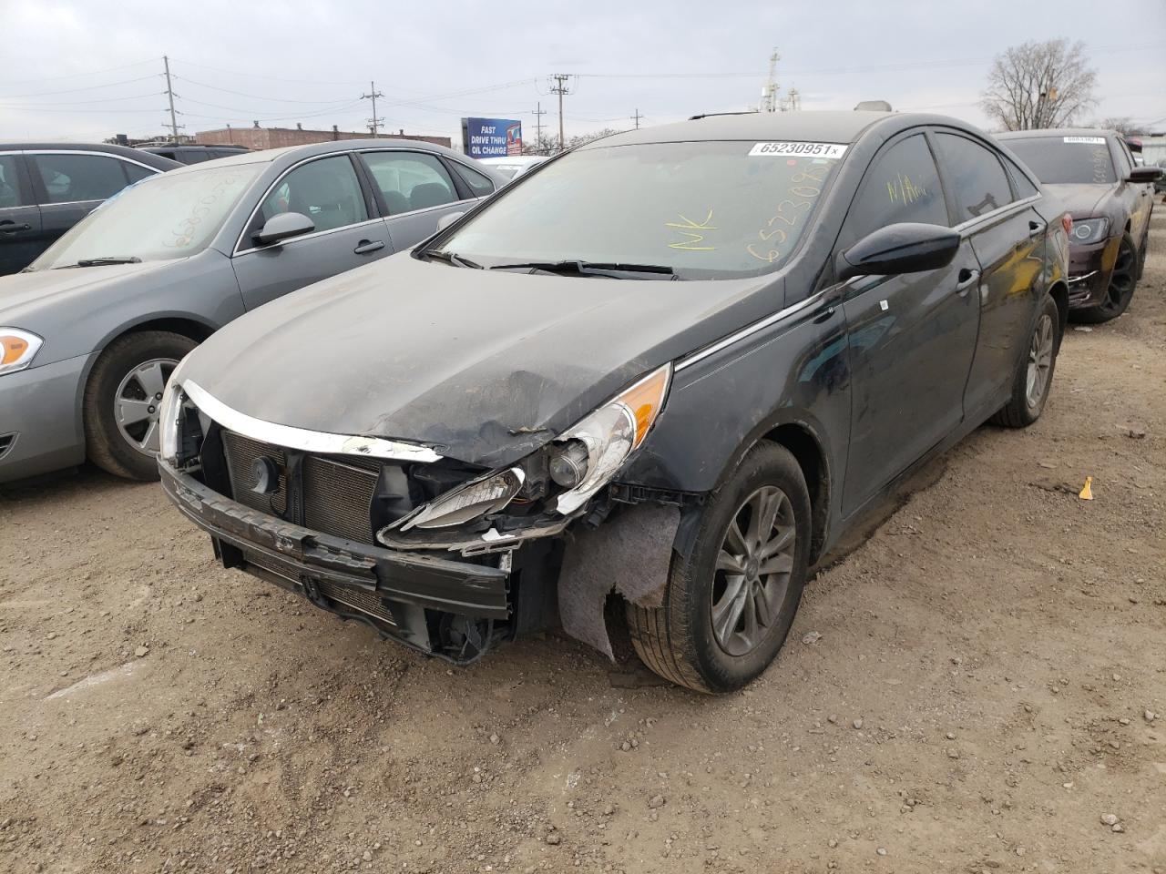 Photo 2 from auction – 2012 HYUNDAI SONATA GLS with VIN 5NPEB4ACXCH422882
