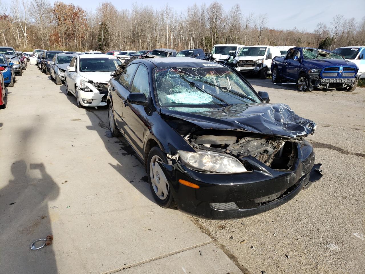 MAZDA 6 I 2003 with VIN 1YVFP80C135M44973 - Photo from auction