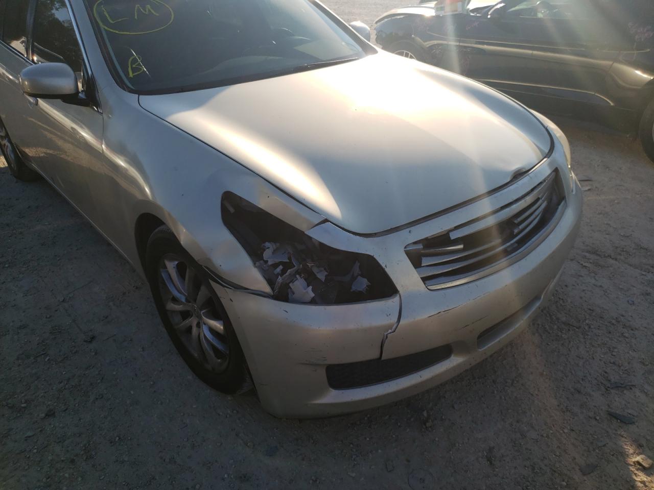 Photo 9 from auction – 2007 INFINITI G35 with VIN JNKBV61E47M705604