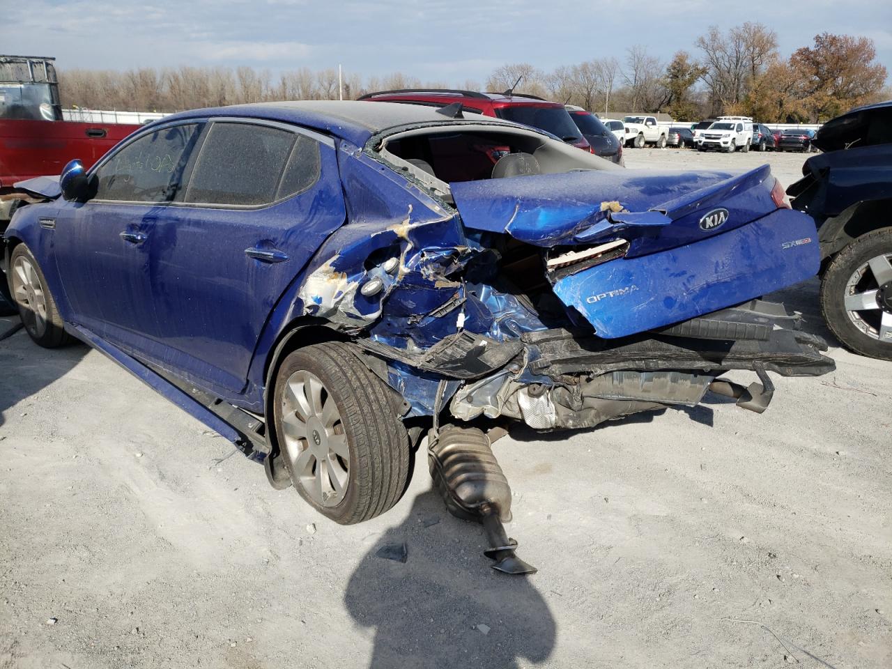 Photo 3 from auction – 2013 KIA OPTIMA SX with VIN 5XXGR4A60DG216756