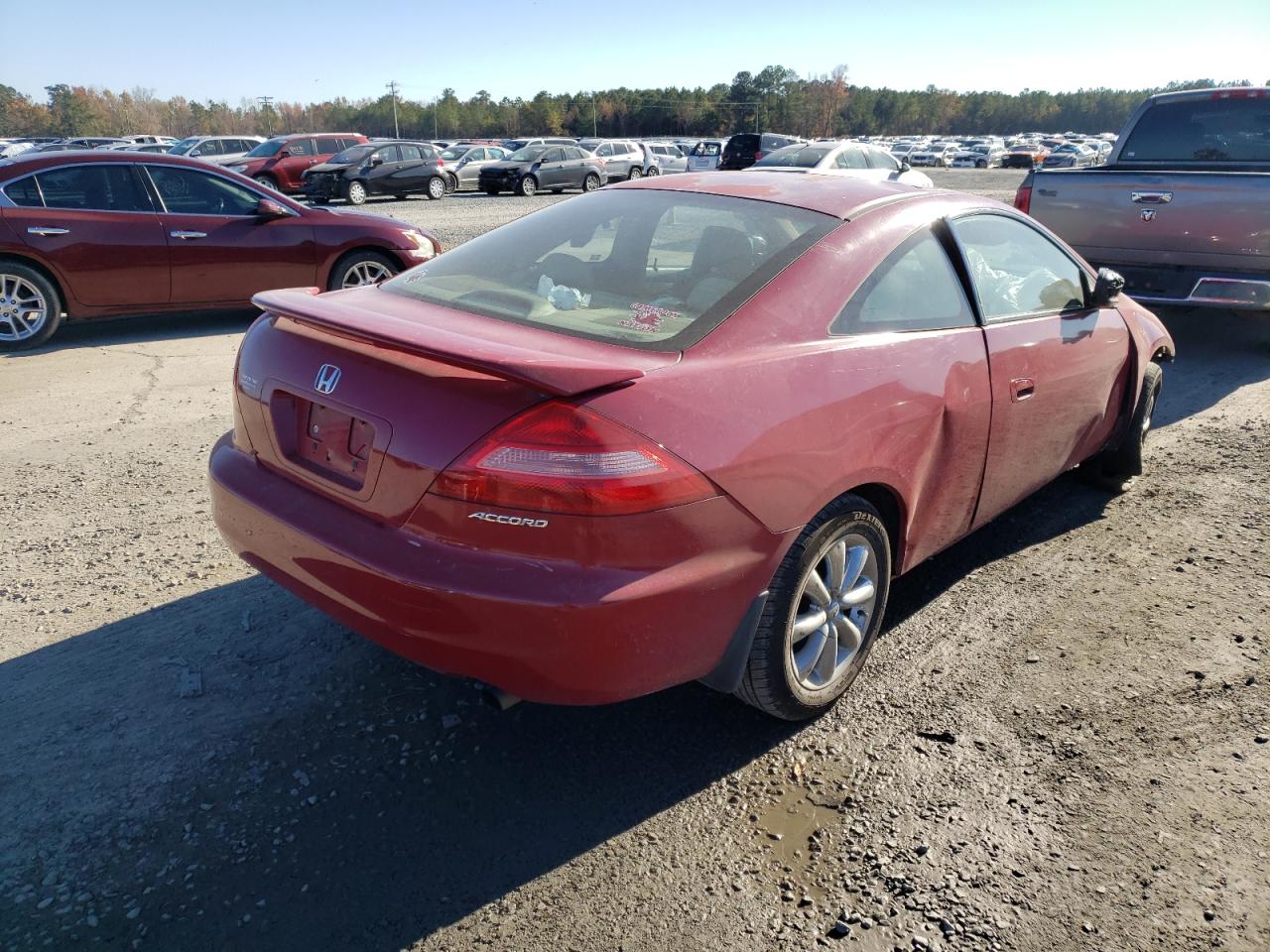 Photo 4 from auction – 2003 HONDA ACCORD EX with VIN 1HGCM726X3A008649