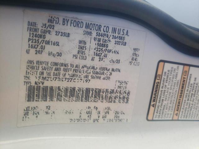 Photo 10 from auction – 2003 FORD EXPLORER E with VIN 1FMZU74W53UC03607
