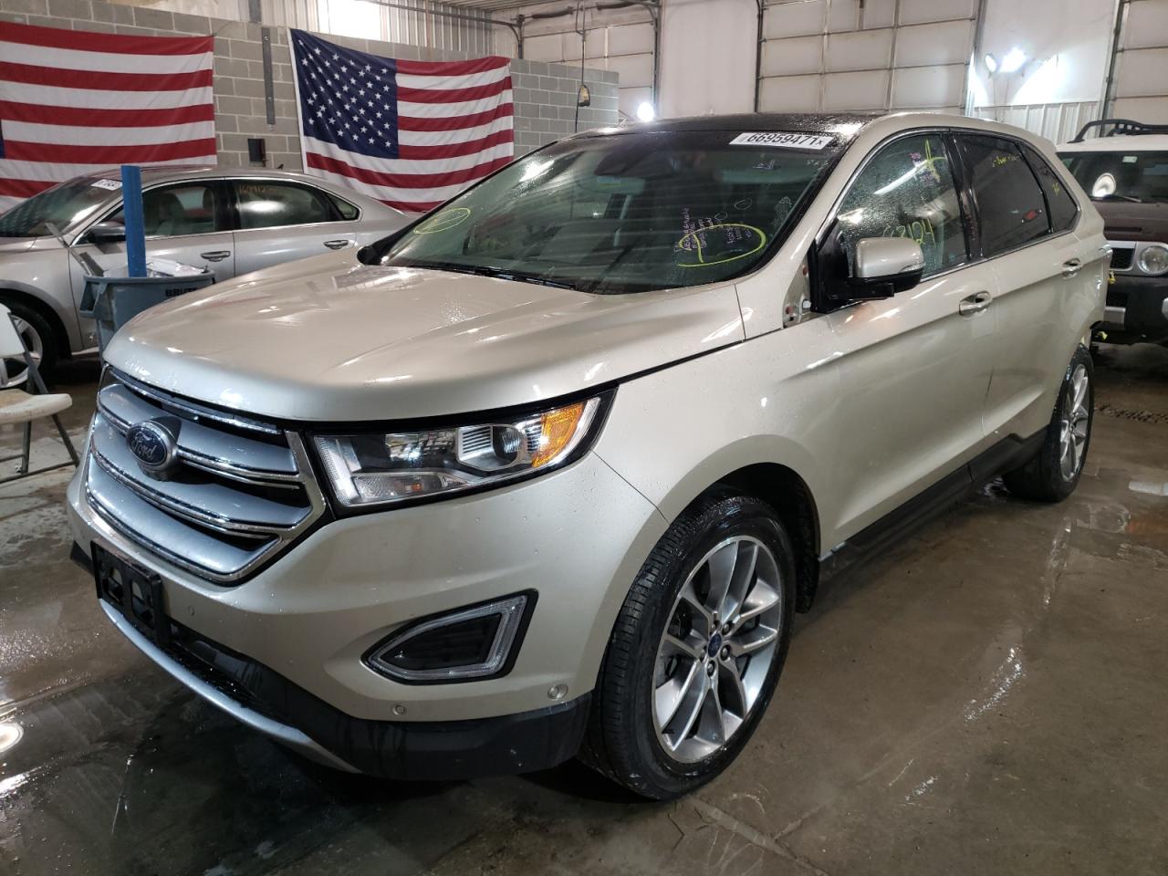 صورة رقم 2 من المزاد - 2017 FORD EDGE TITAN مع VIN 2FMPK4K82HBB88772