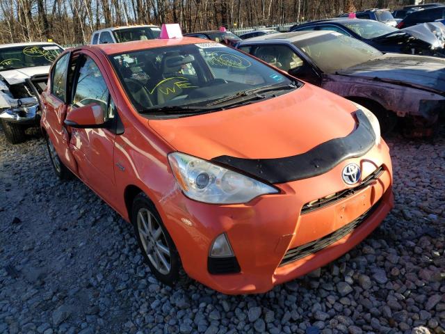 TOYOTA PRIUS C 2012 with VIN JTDKDTB36C1015154 - Photo from auction