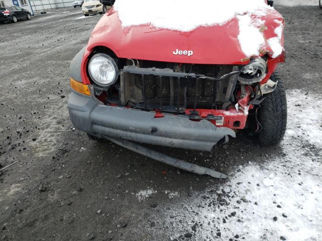Photo 7 from auction – 2005 JEEP LIBERTY SP with VIN 1J4GL48K85W544425