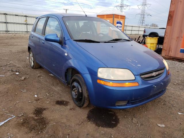 Photo 1 from auction – 2006 CHEVROLET AVEO with VIN KL1TG66626B622787