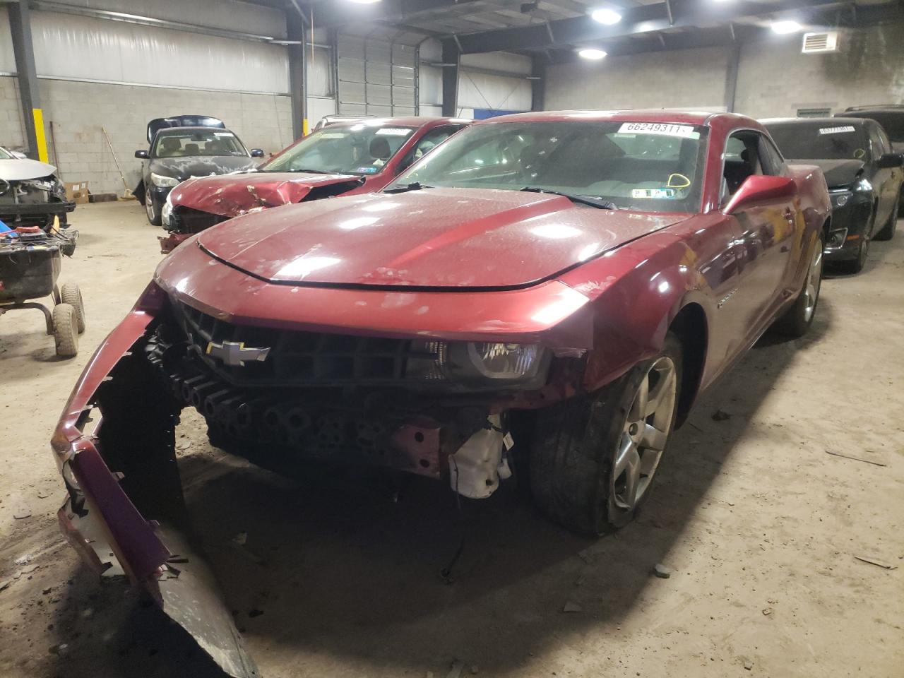 Photo 2 from auction – 2011 CHEVROLET CAMARO LT with VIN 2G1FB1ED8B9122225