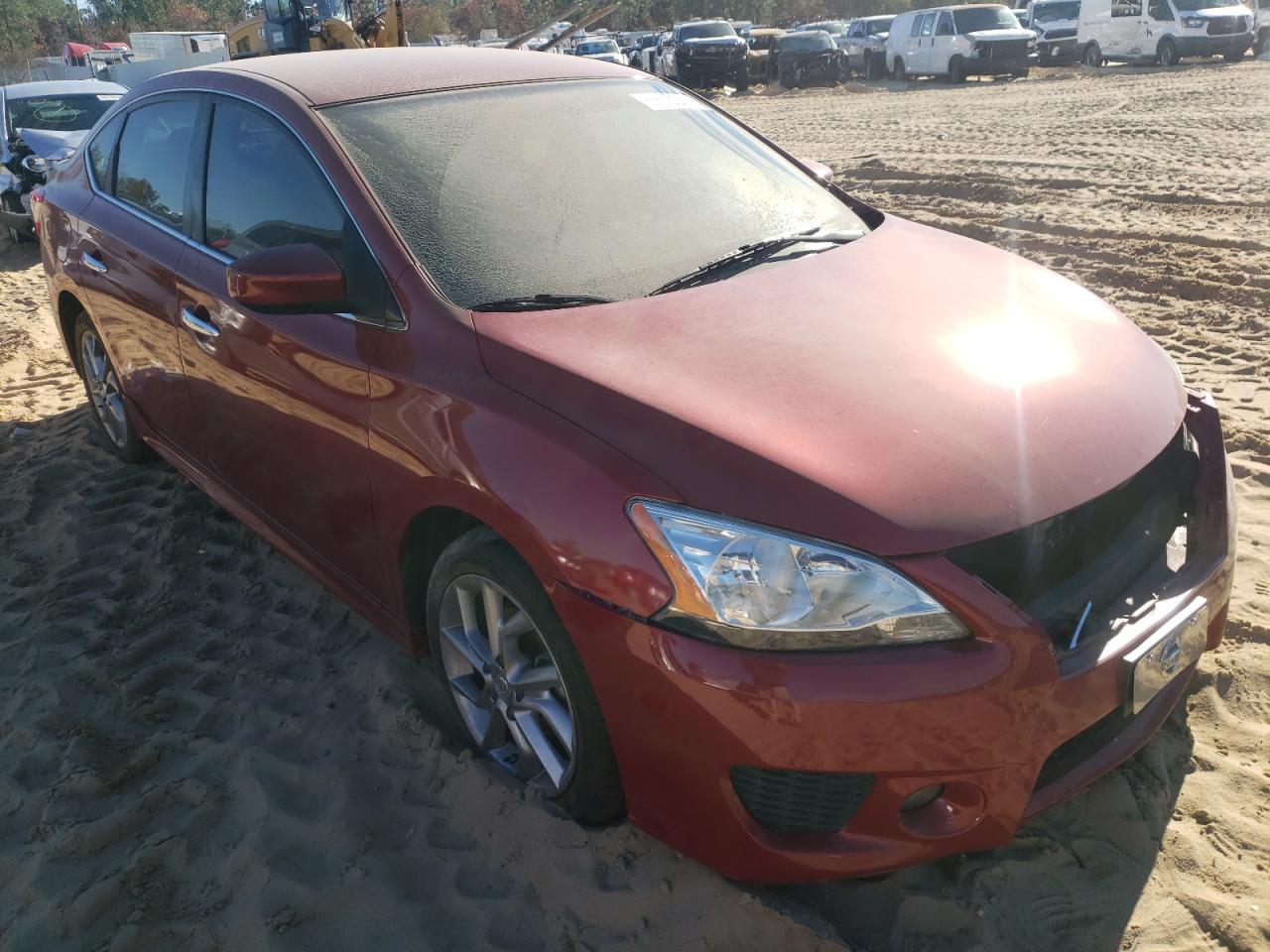 NISSAN SENTRA S 2014 with VIN 3N1AB7AP5EL650734 - Photo from auction
