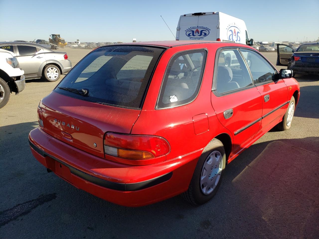 Photo 4 from auction – 1993 SUBARU IMPREZA with VIN JF1GF244XPH811084