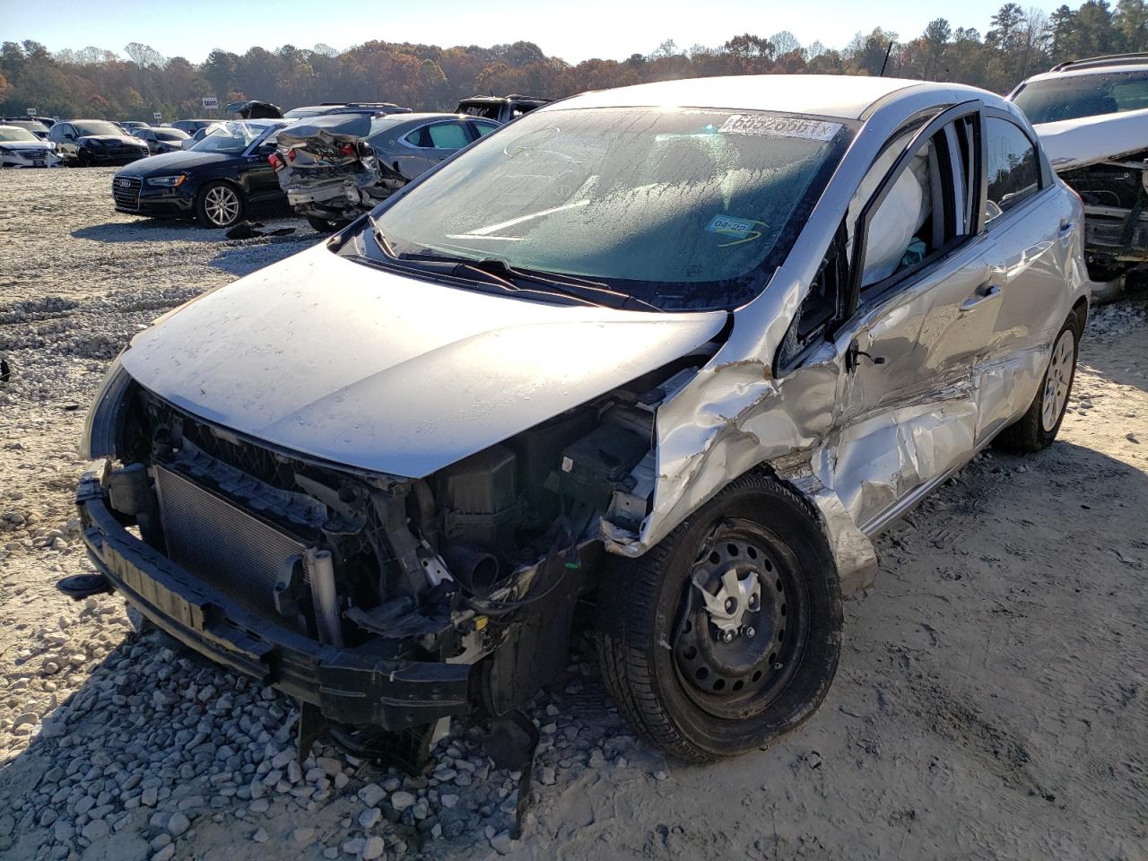 Photo 2 from auction – 2013 KIA RIO LX with VIN KNADM5A34D6113607