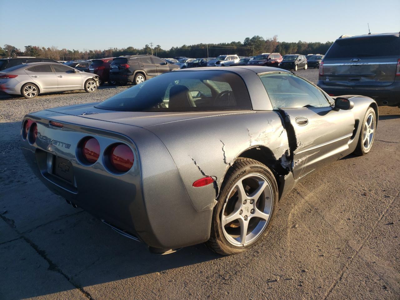 Photo 4 from auction – 2003 CHEVROLET CORVETTE with VIN 1G1YY22G535135279