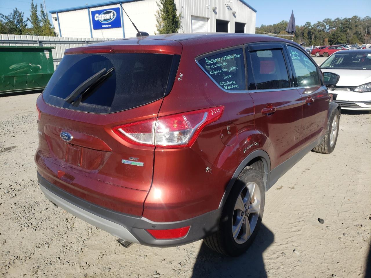 Photo 4 from auction – 2015 FORD ESCAPE SE with VIN 1FMCU0GX4FUB33720