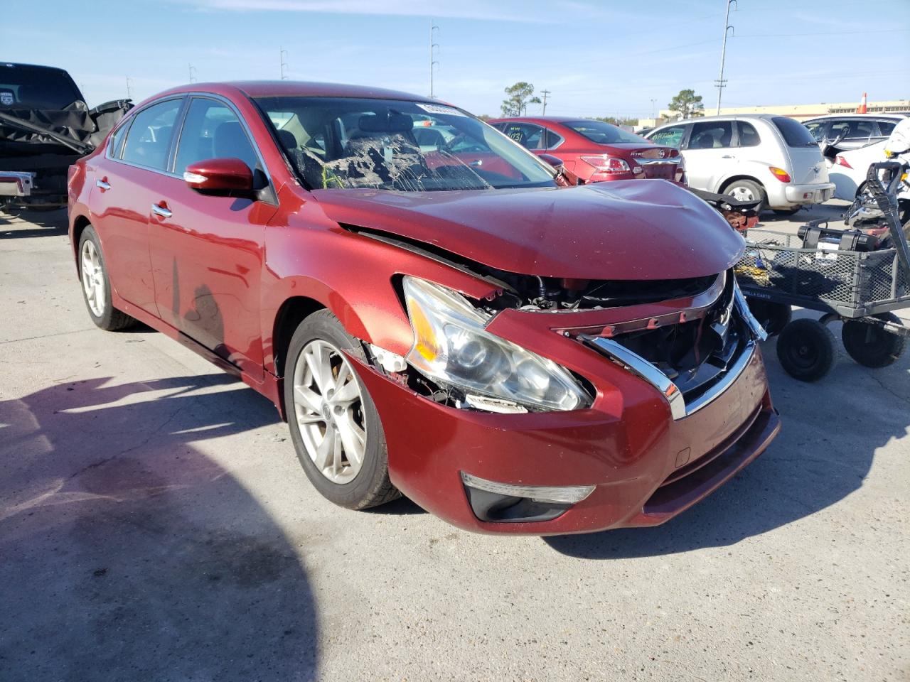 NISSAN ALTIMA 2013 with VIN 1N4AL3APXDC273756 - Photo from auction