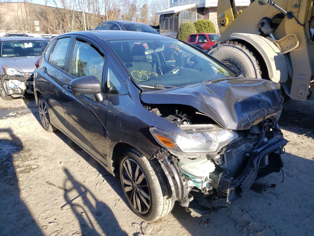HONDA FIT EX 2017 with VIN JHMGK5H70HS006337 - Photo from auction