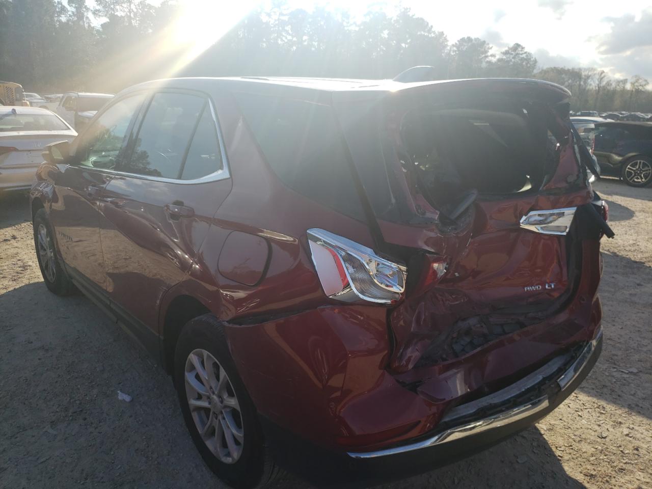 Photo 3 from auction – 2019 CHEVROLET EQUINOX LT with VIN 2GNAXUEV9K6285245