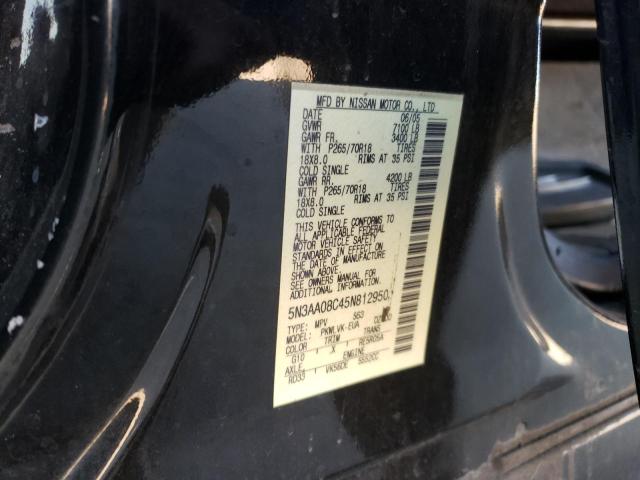 Photo 10 from auction – 2005 INFINITI QX56 with VIN 5N3AA08C45N812950