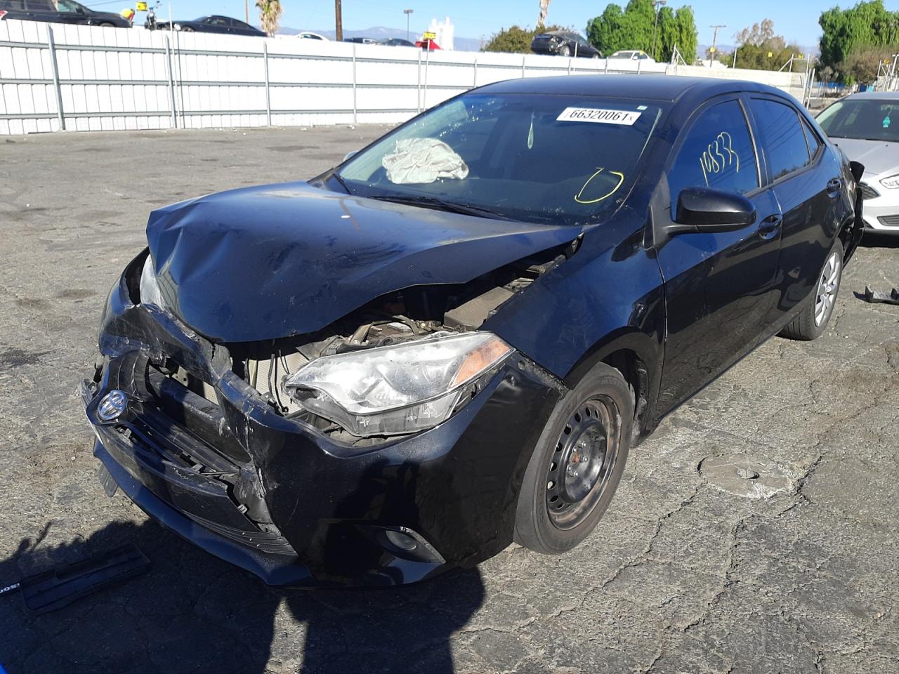 صورة رقم 2 من المزاد - 2015 TOYOTA COROLLA L مع VIN 2T1BURHE8FC416619