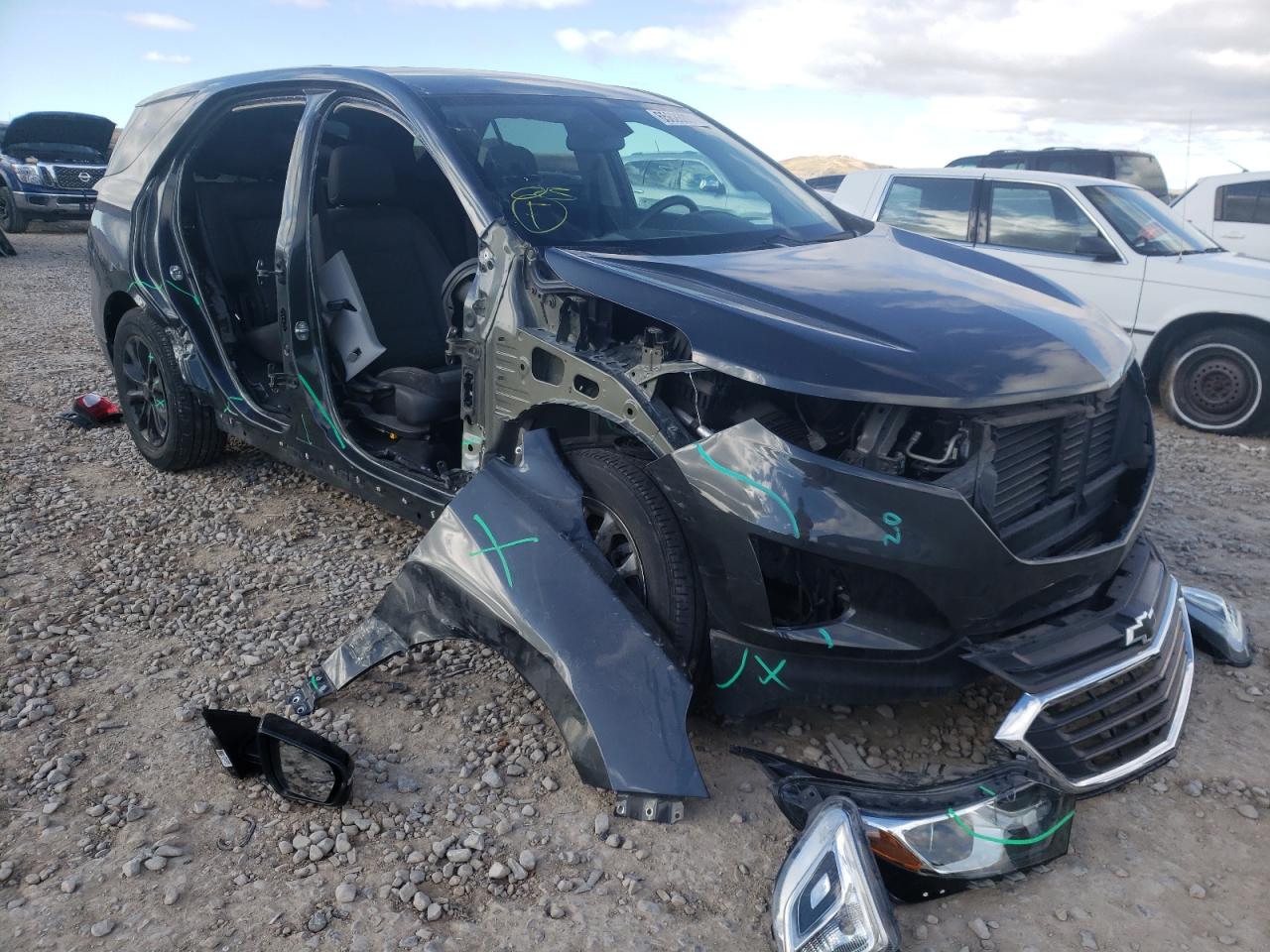 CHEVROLET EQUINOX LT 2019 with VIN 2GNAXUEV2K6271865 - Photo from auction