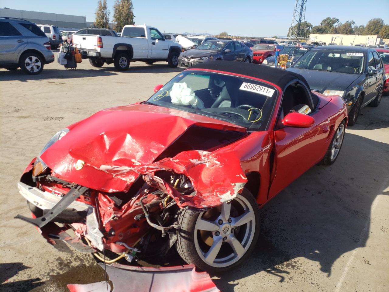 Photo 2 from auction – 1997 PORSCHE BOXSTER with VIN WP0CA2986VS623875