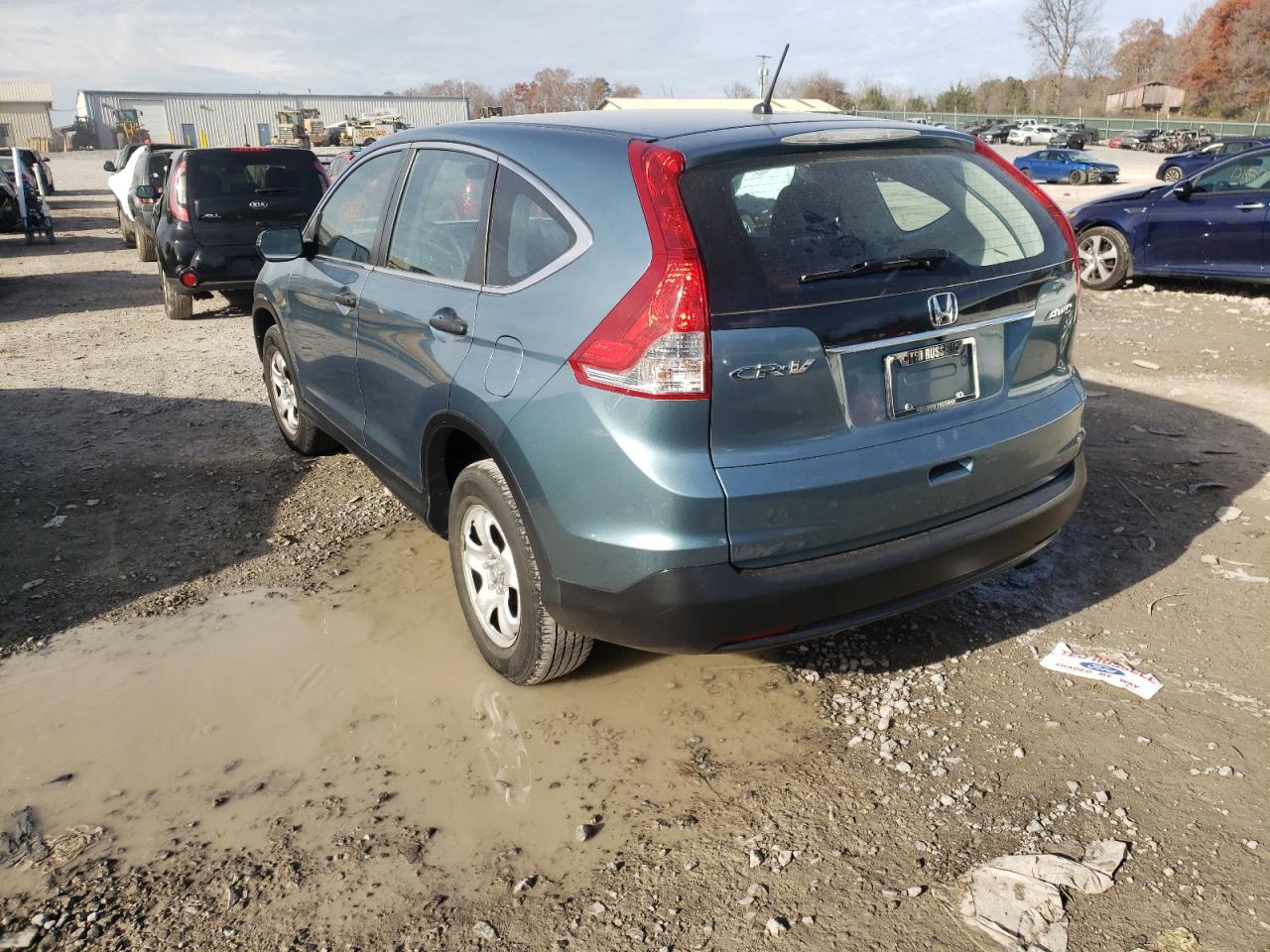 Photo 3 from auction – 2014 HONDA CR-V LX with VIN 5J6RM4H35EL072829