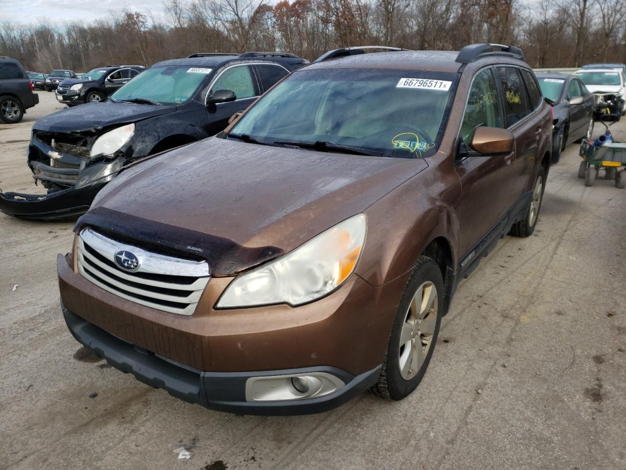 Photo 2 from auction – 2011 SUBARU OUTBACK PR with VIN 4S4BRBBC6B3342602