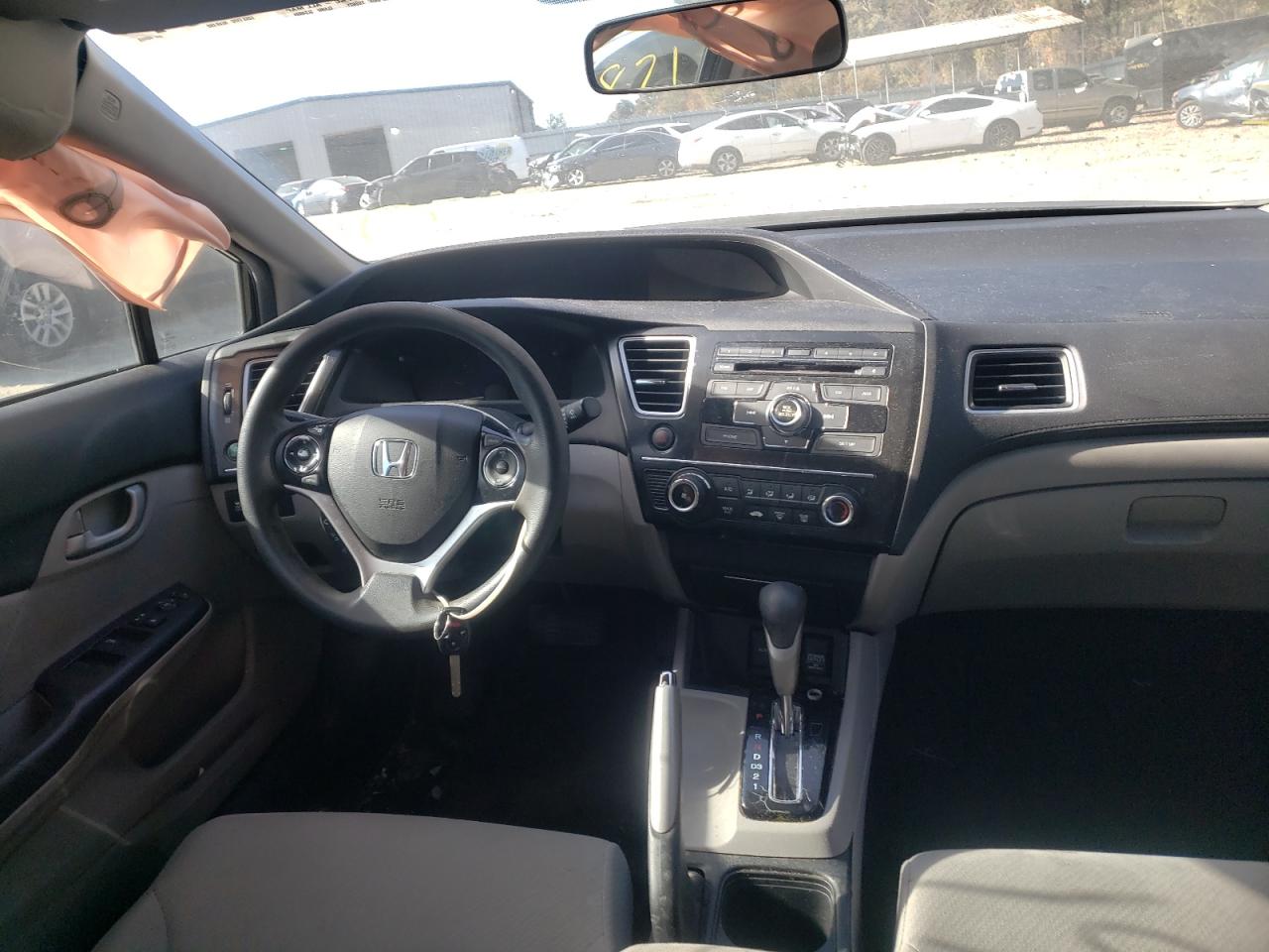 Photo 9 from auction – 2013 HONDA CIVIC LX with VIN 19XFB2F55DE080458