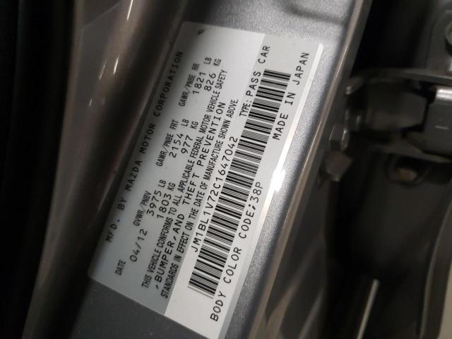 Photo 10 from auction – 2012 MAZDA 3 I with VIN JM1BL1V72C1647042