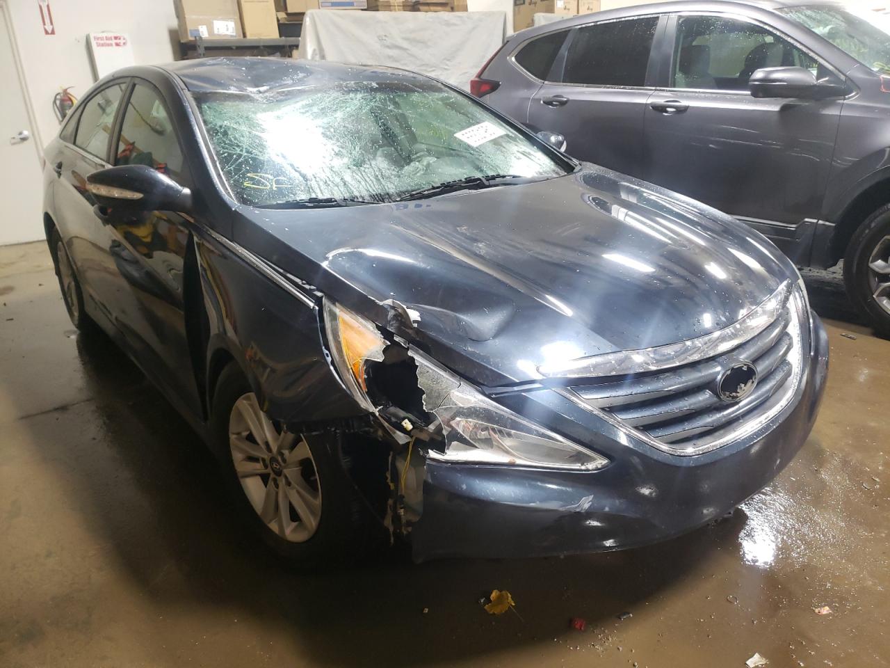 HYUNDAI SONATA GLS 2014 with VIN 5NPEB4AC8EH815184 - Photo from auction