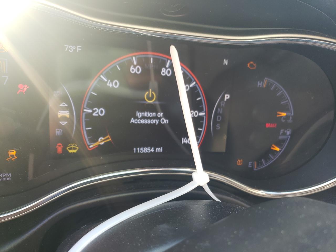 Photo 8 from auction – 2015 JEEP GRAND CHER with VIN 1C4RJEBG1FC654301