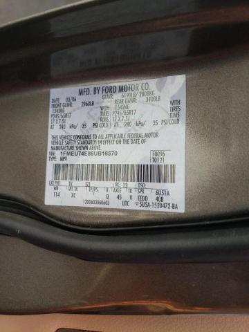 Photo 10 from auction – 2006 FORD EXPLORER E with VIN 1FMEU74E86UB16570
