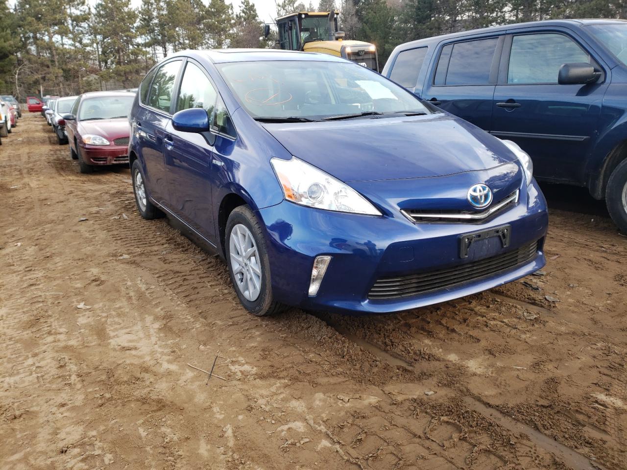 TOYOTA PRIUS V 2014 with VIN JTDZN3EU7EJ006126 - Photo from auction