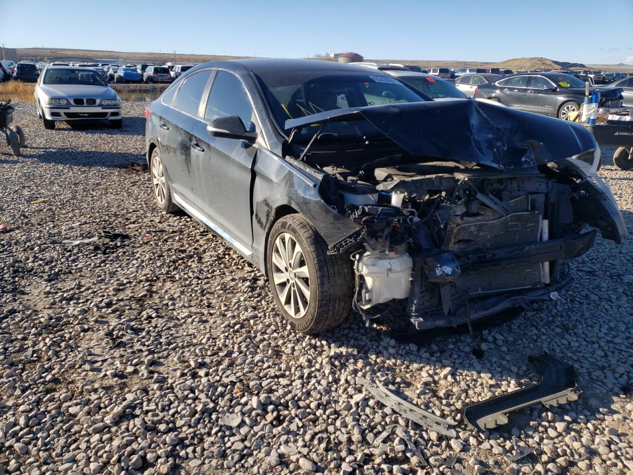 HYUNDAI SONATA SPO 2016 with VIN 5NPE34AF1GH322134 - Photo from auction