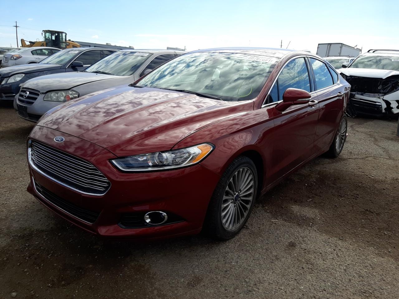 Photo 2 from auction – 2014 FORD FUSION TIT with VIN 3FA6P0K99ER128333