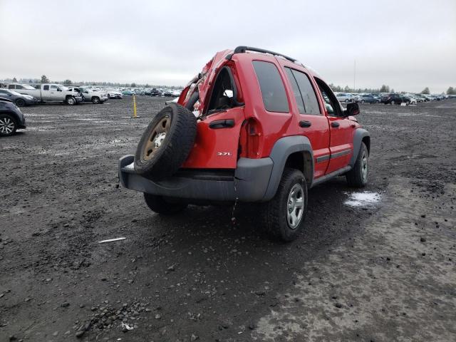 Photo 4 from auction – 2005 JEEP LIBERTY SP with VIN 1J4GL48K85W544425