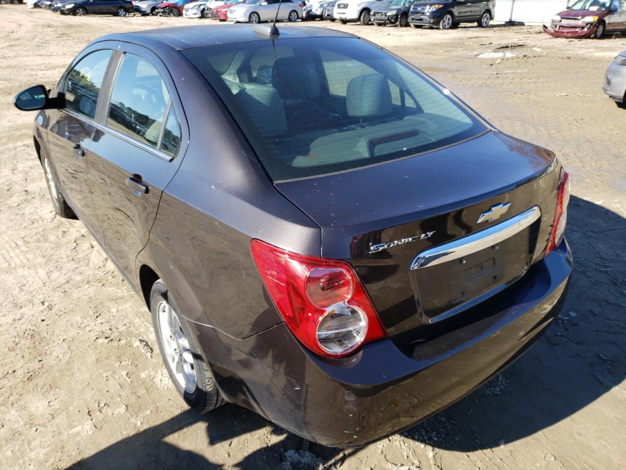 Photo 3 from auction – 2015 CHEVROLET SONIC LT with VIN 1G1JC5SH0F4185611