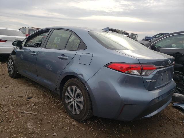 Photo 3 from auction – 2021 TOYOTA COROLLA LE with VIN JTDEAMDE0MJ027263
