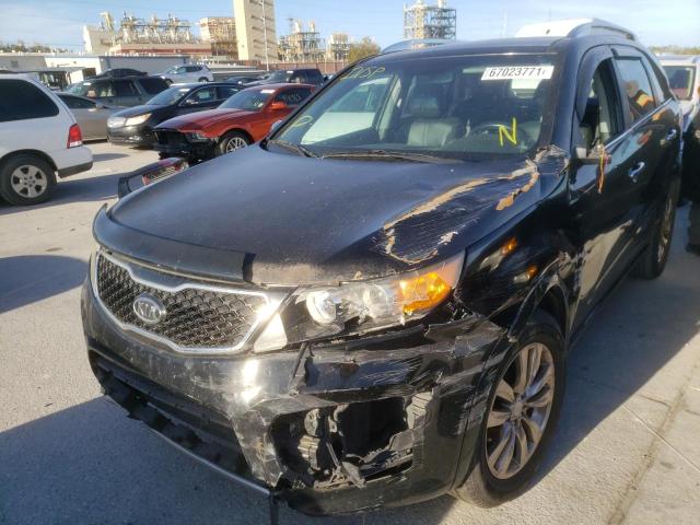 Photo 2 from auction – 2011 KIA SORENTO SX with VIN 5XYKW4A25BG097529