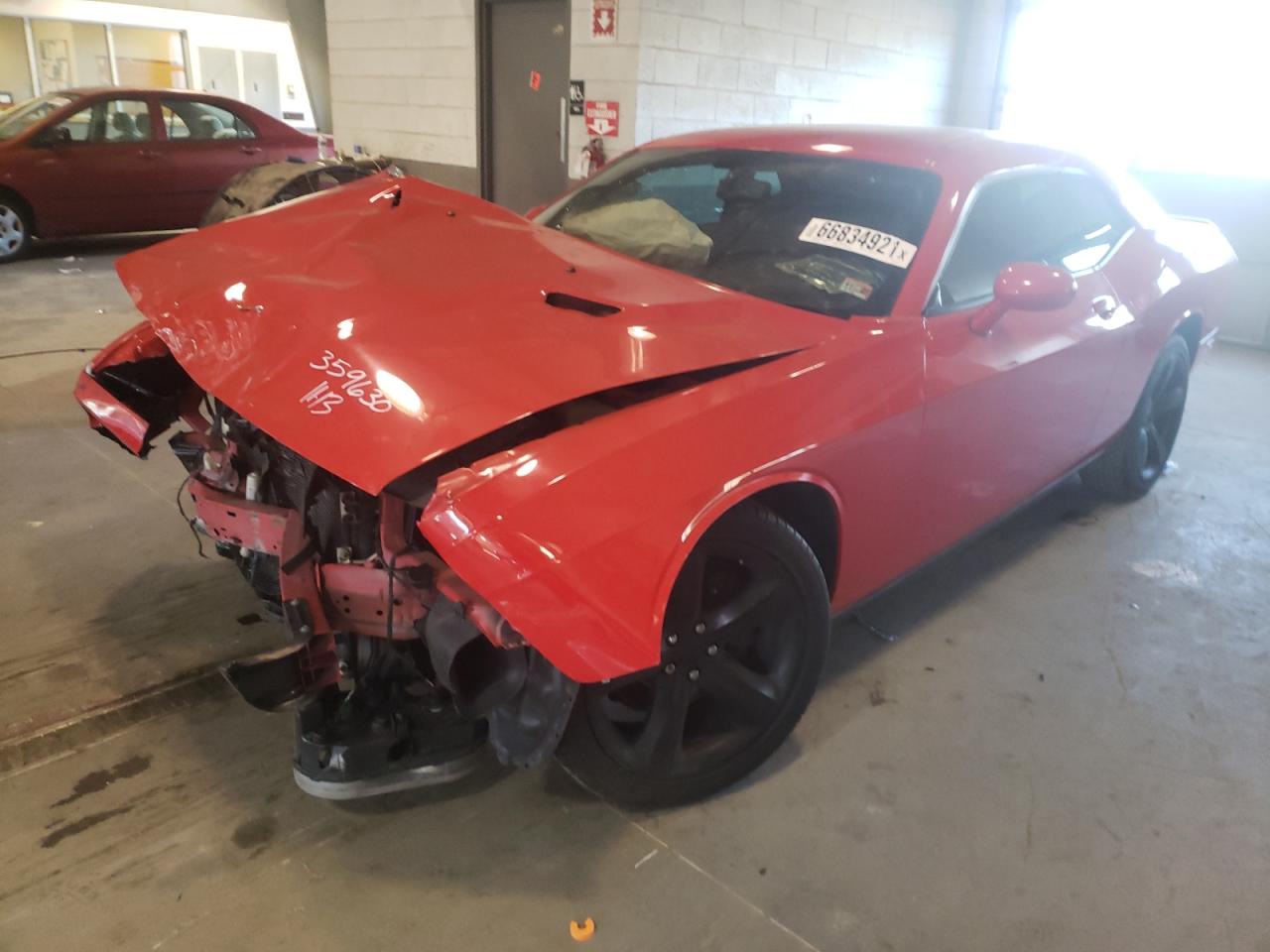 Photo 2 from auction – 2014 DODGE CHALLENGER with VIN 2C3CDYAGXEH196046
