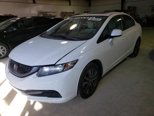 Photo 2 from auction – 2013 HONDA CIVIC EX with VIN 19XFB2F84DE089713