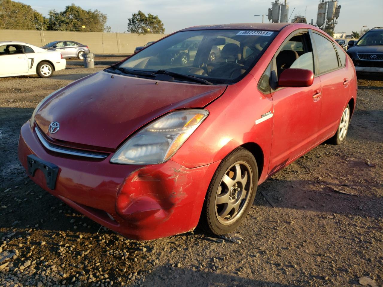 Photo 2 from auction – 2008 TOYOTA PRIUS with VIN JTDKB20U683427856