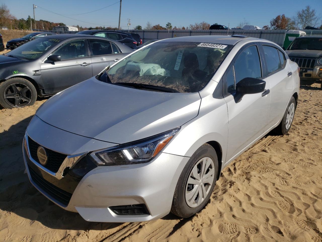 Photo 2 from auction – 2021 NISSAN VERSA S with VIN 3N1CN8DV6ML896657