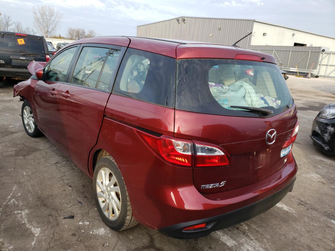 Photo 3 from auction – 2012 MAZDA 5 with VIN JM1CW2BL4C0120306