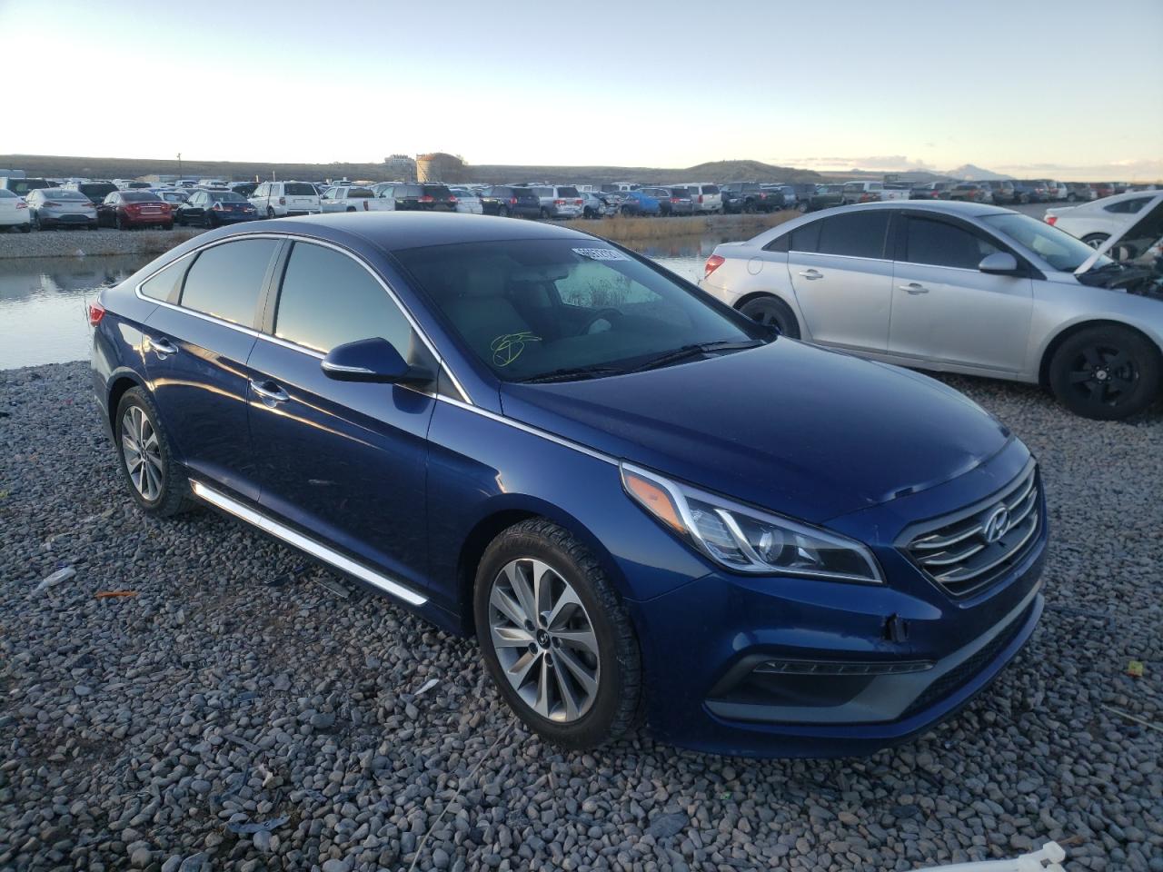 HYUNDAI SONATA SPO 2016 with VIN 5NPE34AF7GH392088 - Photo from auction