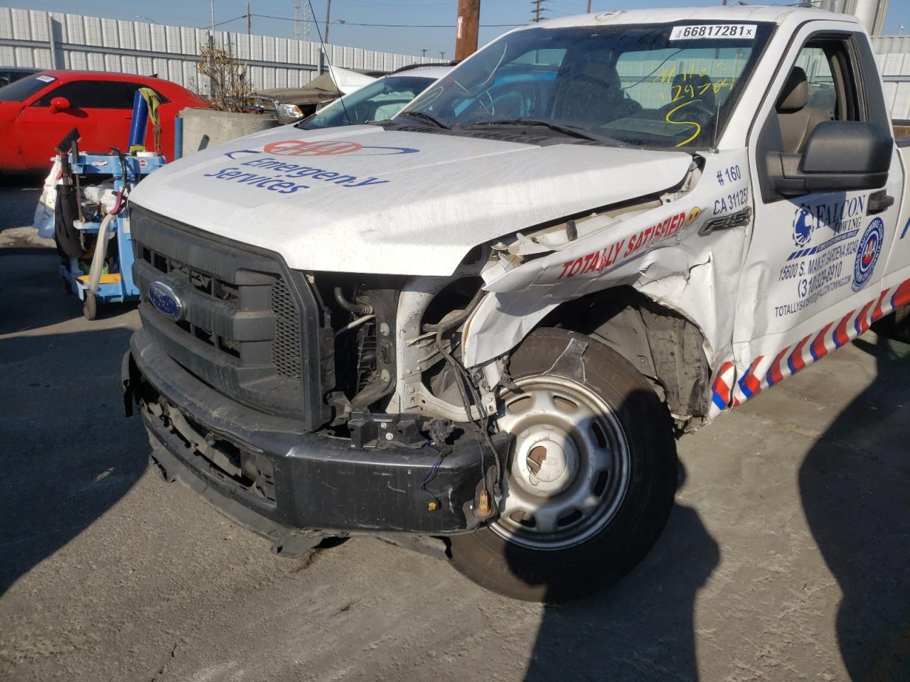 Photo 9 from auction – 2016 FORD F150 with VIN 1FTMF1C87GKG00777