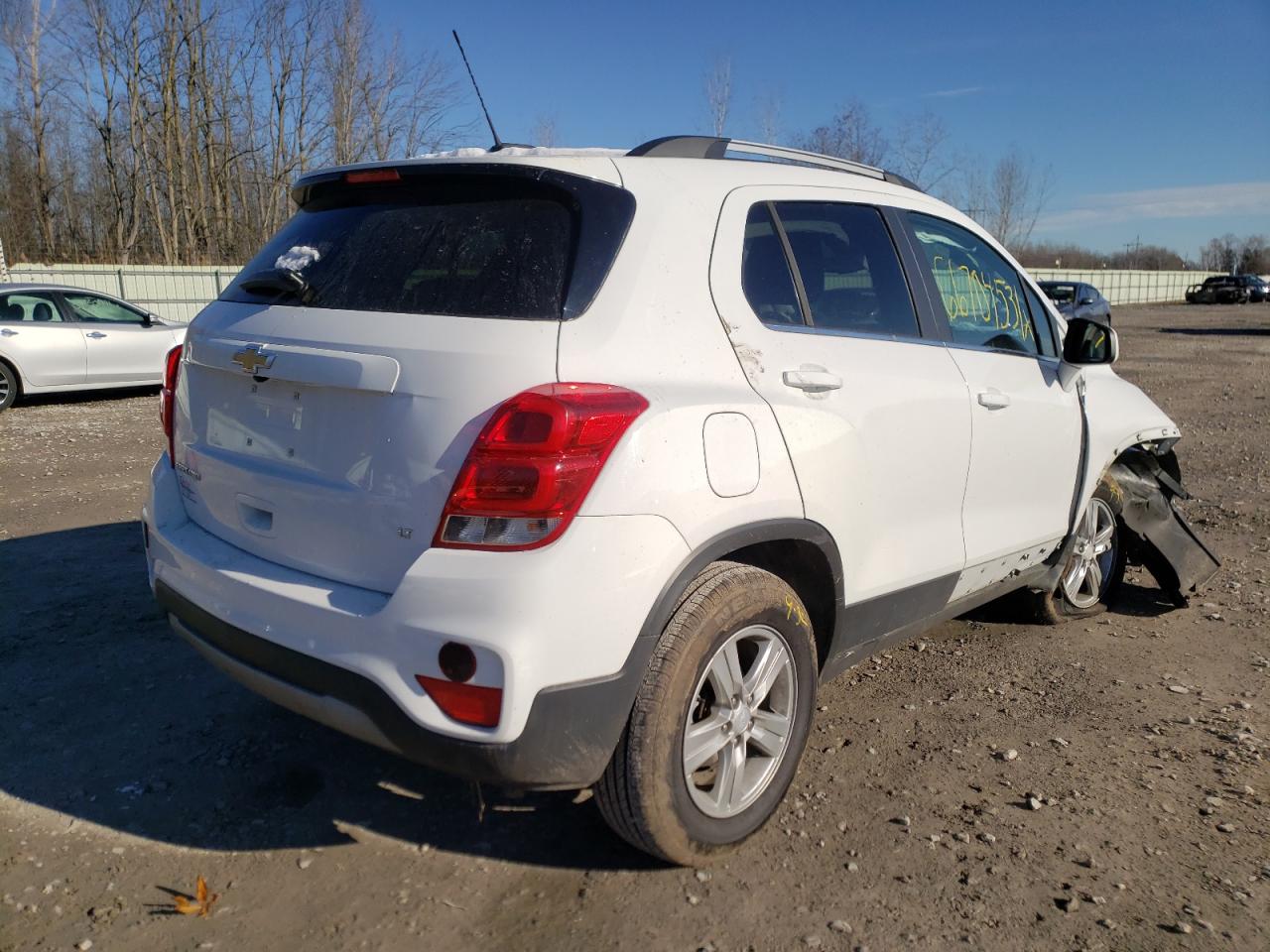 Photo 4 from auction – 2019 CHEVROLET TRAX 1LT with VIN 3GNCJPSB2KL221601